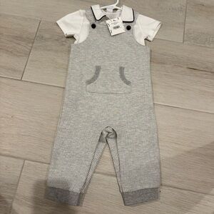 Janie and Jack Overall Set 6-12months, NWT